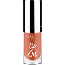1001 Cosmetics Lip Oil 50 Creamy Caramel Nemlendirici ve Parlatıcı Dudak Bakım Yağı, Kahverengi