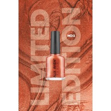 1001 Limited Edition Sedefli Somon Oje-Yüksek Pigmentli Uzun Süreli Kalıcı Hızlı Kuruma-Nail Lacque