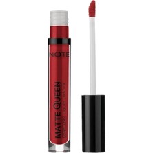 1001 Cosmetics Matte Queen Lipstick 16 Royal Velvet Kalıcı Likit Ruj, Kırmızı