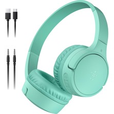1001 Soundform Mini Çocuk Kablosuz Kulaklık – Dahili Mikrofon, 30 Saat Çalma, Eğlenceli Çıkartmal