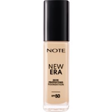 1001 Cosmetics New Era Skin Protecting 110 Soft Ivory Nemlendirici Etkili Spf 50 Hyaluronik Asitli Fondö