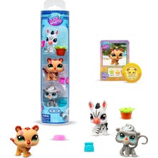 1001 Bandai Zoo Pets BF00597 Seti, 3 Evcil Hayvan, Aksesuar, Koleksiyon Kartı ve Sanal Kod, 7. Nesil, Ev