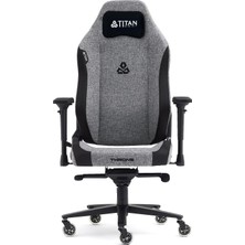 1001 Titanseat Throne Chromium Kumaş Oyuncu Koltuğu