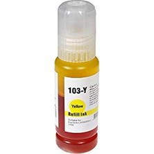 1001 Epson 103 (C13T00S44A) Sarı Muadil Mürekkep 65ML./ŞIŞE