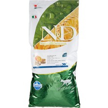 1001 Ocean Morina Balığı, Kılçıksız Buğday, Yulaf & Portakal Yetişkin Kedi Maması 10 kg