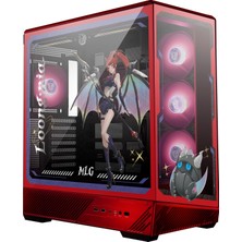 1001 Pano 130R Mlg Edition - Atx Mid-Tower Oyun Pc Kasası - 270 Derece Temperli Cam Panel - 360 Mm'ye Ka