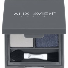1001 Göz Farı - Duo Eyeshadow 202 Blue Gray & Pearly Navy 3 G