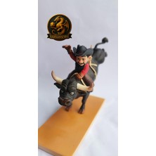 1001 3D Boğa Rodeocusu Figürü
