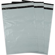 1001 Mks Kargo Poşeti, Gri, 22X30 Cm, Cepli, 10'lu Paket