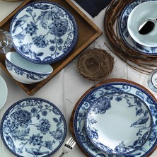 1001 Bleu Blanc 24 Parça 6 Kişilik Yemek Takımı 939016