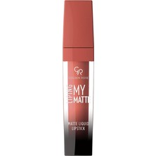 1001 Liping My Matte Likit Ruj No: 21 - Suya Dayanıklı Ultra Mat Ruj