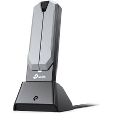1001 Archer TBE400UH - Wi-Fi 7 Yüksek Çekim Güçlü Wi-Fi USB Adaptör, BE6500 Mbps, Tri-Band, USB 3.0