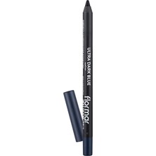 1001 Ultra Eyeliner Yüksek Pigmentli & Mat Bitişli Kremsi Göz Kalemi 018 Dark Blue