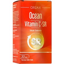 1001 Vitamin C-Sr Uzun Salınımlı Takviye Edici Gıda (1 x 30 Tablet)