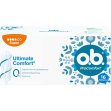 1001 Procomfort Super Tampon (16 Adet)