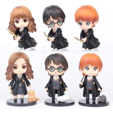 1001 Harry Potter, Hermione, Ron Koleksiyon Figür Seti 6 Parça