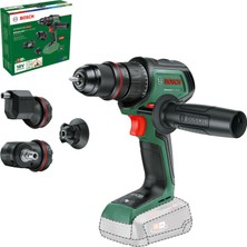 1001 Advanceddrill 18V-80 Quicksnap Solo Delme Vidalama Makinesi, Aküsüz, Set - Üç Bağlantı