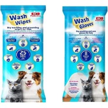 1001 Petactive Wash Gloves + Wash Wipes