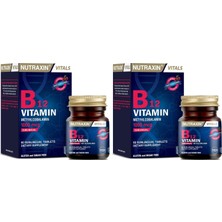 1001 B12 Vitamin 1000 Mcg 60 Tablet Takviye Edici Gıda (2 Paketi)
