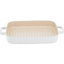 1001 Fika Dikdörtgen Aluminyum Grill Tava 28 cm