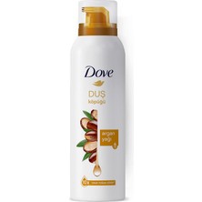 1001 Argan Yağı Duş Köpüğü,10 Kat Daha Yoğun Köpüğe Sahip Kremsi Formül, 200 Ml, Beyaz