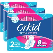 1001 Ultra Extra Hijyenik Ped Uzun Tekli Paket 8 Ped 3lü Paket