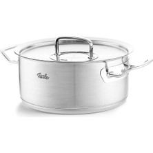 1001 Original Profi Collection Metal Kapak Kısa Tencere 24 cm