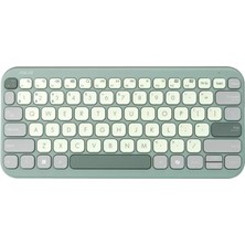 1001 Marshmallow Mini Bluetooth Klavye, Kablosuz, Q-Türkçe, Çoklu Cihaz Uyumlu, Sessiz Tuşlu, Yeşil