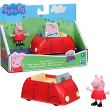 1001 Peppa'nın Maceraları Küçük Araçlar Küçük Kırmızı Araba Figürlü 3+ Yaş Için Uygun