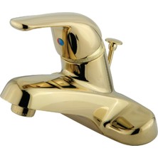 1001 KB542B Chatham Tek Kollu 10 cm Merkezli Banyo Bataryası, Cilalı Pirinç