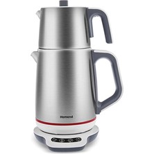 Royaltea 1709H Dokunmatik Konuşan Çelik Çay Makinesi Inox
