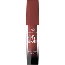 1001 Liping My Matte Likit Ruj No: 27 - Suya Dayanıklı Ultra Mat Ruj