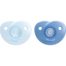 1001 Philips Avent Soothie Emzik Mavi 2'li 0-6 Ay