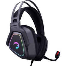 1001 Kyruse USB Oyun Kulaklığı - 7.1 Sanal Surround Ses, 53MM Sürücülere Sahip Kablolu Rgb LED Kula