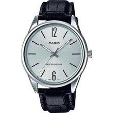 1001 Erkek MTP-V005L-7BUDF Standart Kol Saati, Siyah, Standart