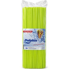 Dolphin On Ice Kalın Frozen Pipet Yeşil 50CM 100 Adet