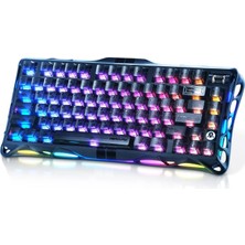 1001 Mercury V75 He Hall Effect Manyetik Switch Gaming Klavye, Hot-Swappable, Rapid Trigger, 8000Hz, 0.12