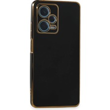 Aconcept Newface Xiaomi Redmi Note 12 Pro Plus Kılıf Volet Silikon - Siyah