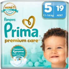 1001 Bebek Bezi Premium Care 5 Numara 19 Adet
