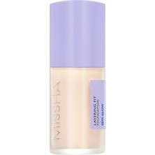 1001 Layering Fit Yarı Parlak Bitişli Nemlendirici Fondöten No.19 Ivory, 35 ml