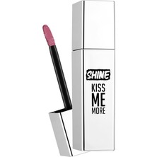 1001 Kalıcı Parlak Likit Ruj (Açık Mor) - Shine Kiss Me More Lls - 008 Long Story - 8682536083812