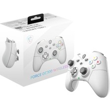 1001 Force GC300 W Kablosuz Beyaz Gamepad