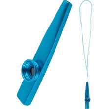 1001 MK-02B Metal Kazoo Ip Askılı Alüminyum Alaşım Mavi
