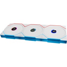 1001 Unı Fan Reverse Tl Wıreless LCD 3X120MM Beyaz Kasa Fanı (G99.12RTLLCD1W3W.00)