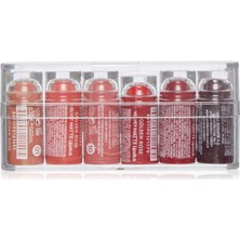 1001 Velvet Lipstick Ruj 6'lı Mini 1 Adet (1 x 6 Adet)