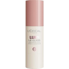1001 Lumi Glass Islak Bitişli Stick Aydınlatıcı - 620 Glassy Pink Ballet