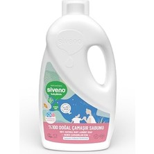 1001 SIVENO%100 Doğal Bebek Çamaşır Sabunu Kendinden Yumuşatıcılı Bitkisel Deterjan Vegan 1000 ml