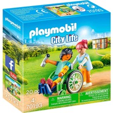 1001 City Life 70193 Tekerlekli Sandalyedeki Hasta, Yaşlar 4 ve Üzeri