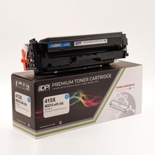 1001 Dpi Toner 415X W2031X Cyan Çipli Muadil Toner