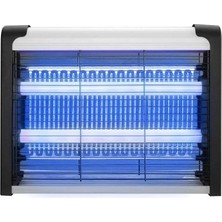 1001 Siyah 6 Watt 2000 Volt Iki Led'li Elektrikli Sinek ve Haşere Öldürücü